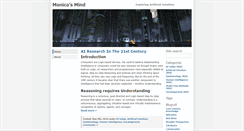 Desktop Screenshot of monicasmind.com