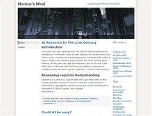 Tablet Screenshot of monicasmind.com
